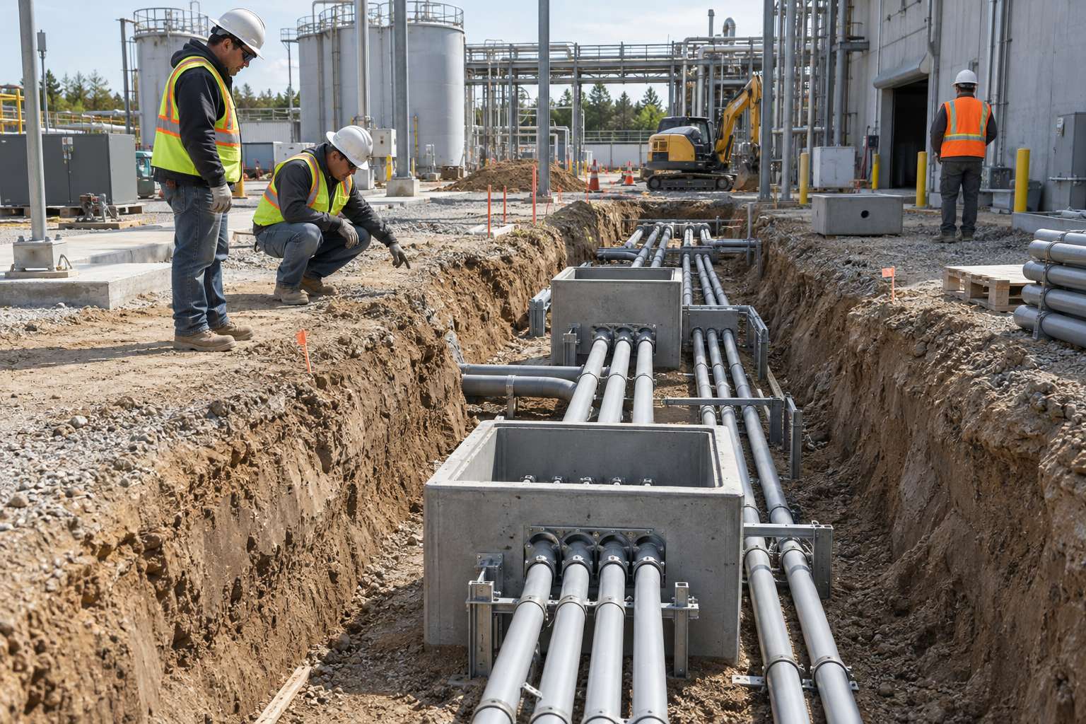 Desarrollo de ingeniería en media y baja tensión y obra subterránea